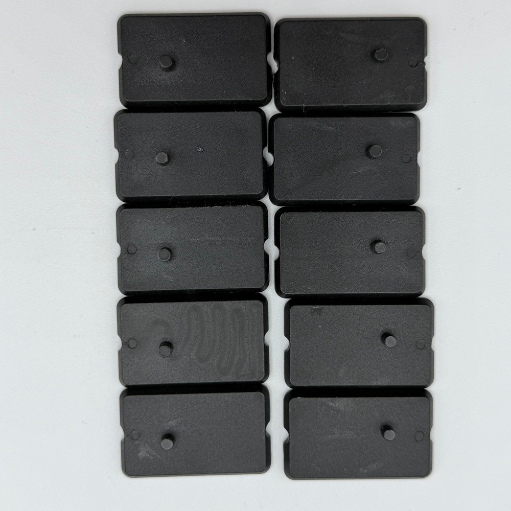 Lot of 10 Black Action Figure Display Stands Fit 3.75" GI Joe ARAH Modern